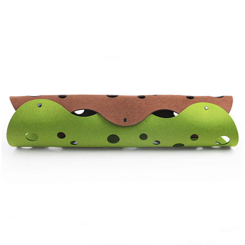 Felt Collapsible Cat Tunnel & Play Mat - product view 8