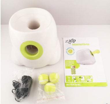 Automatic dog ball launcher setup and controls