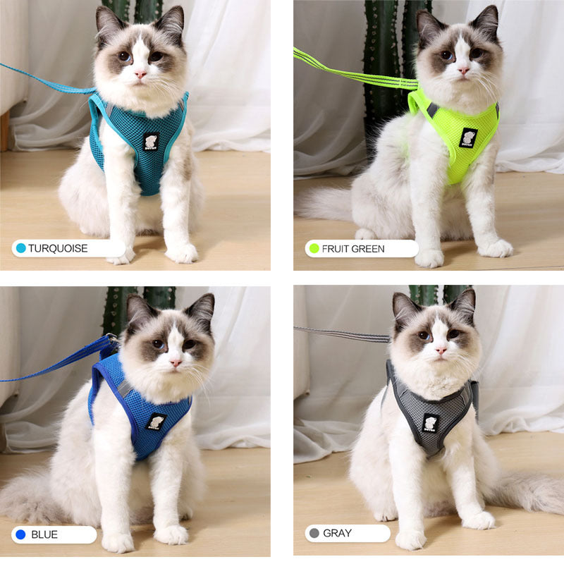 Breathable Mesh Cat Harness & Leash Set – product image 6