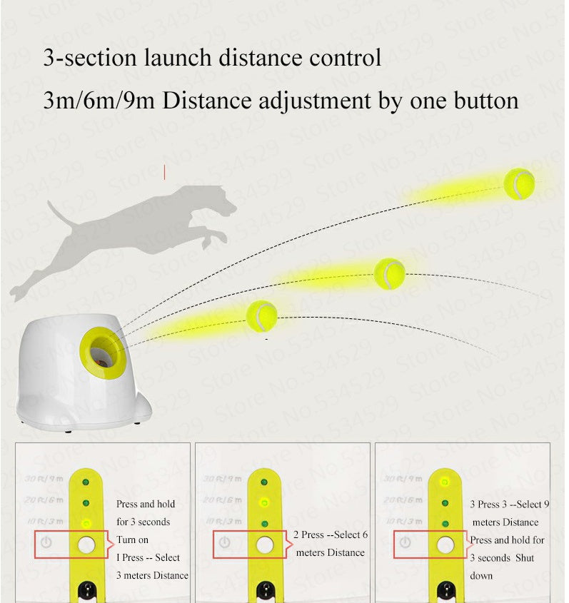 Dog ball launcher refill balls product view