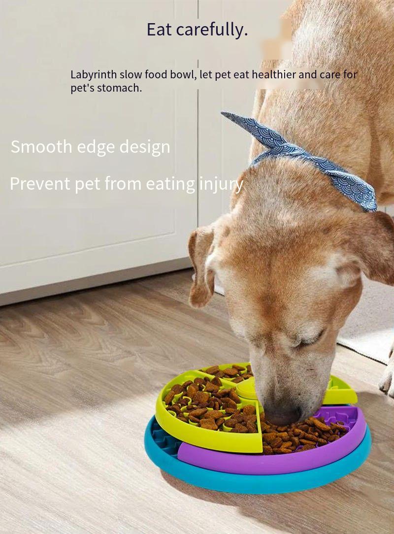 3-Layer Rotating Pet Puzzle Feeder