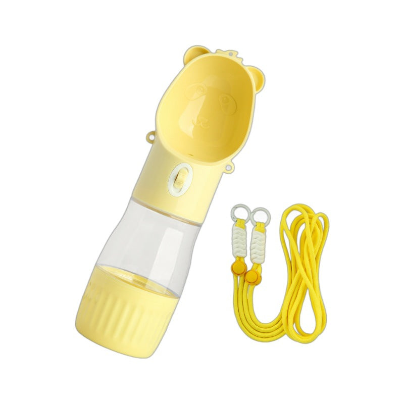 2-in-1 Portable Pet Water Bottle & Food Container - product view 7