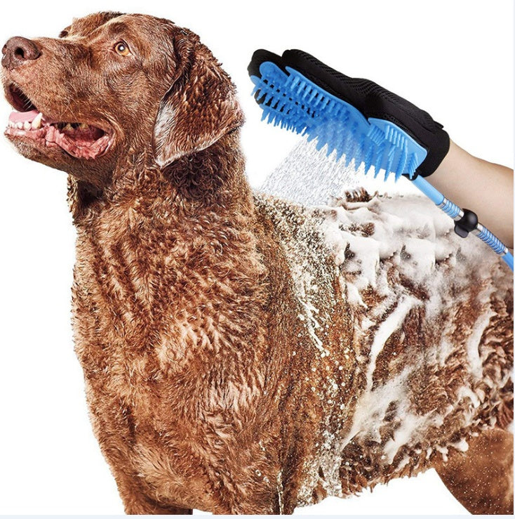 Handheld Pet Shower Head & Massage Brush - product view 5