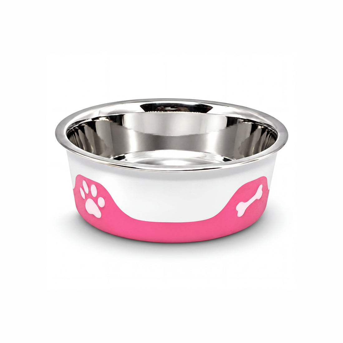ThermaCool Insulated Dog Bowl - Hot Pink