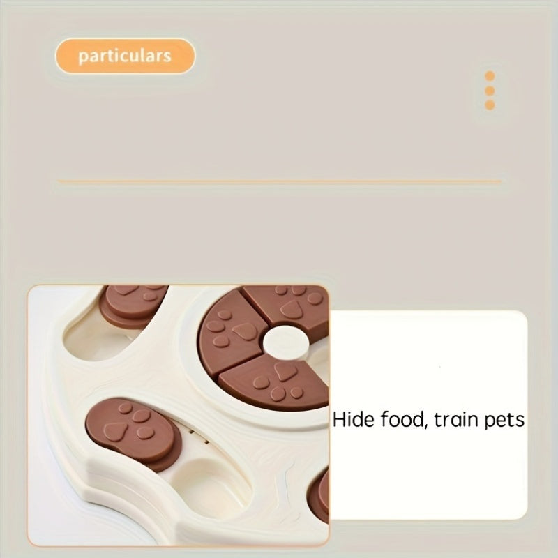Interactive Slow Feeder Puzzle for Dogs & Cats