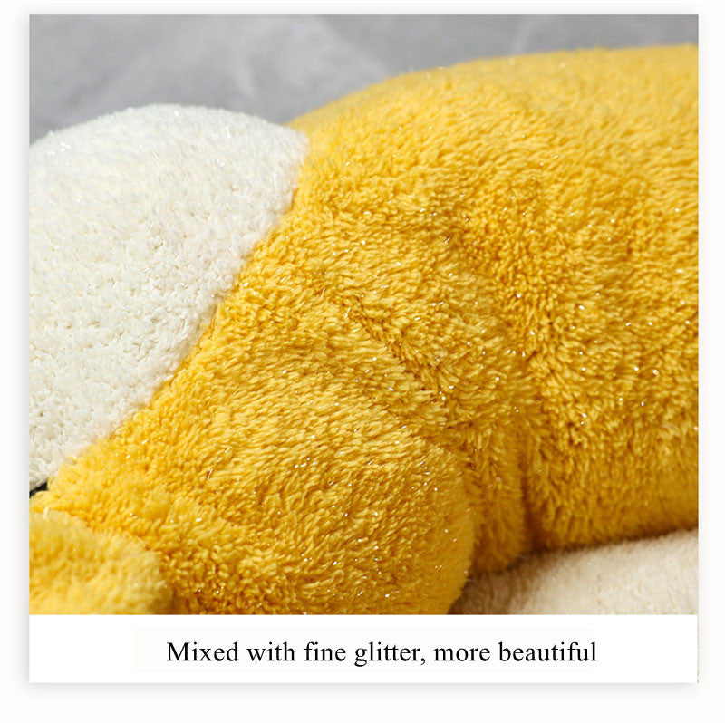 Corgi-Shaped Plush Pet Bed – product image 2