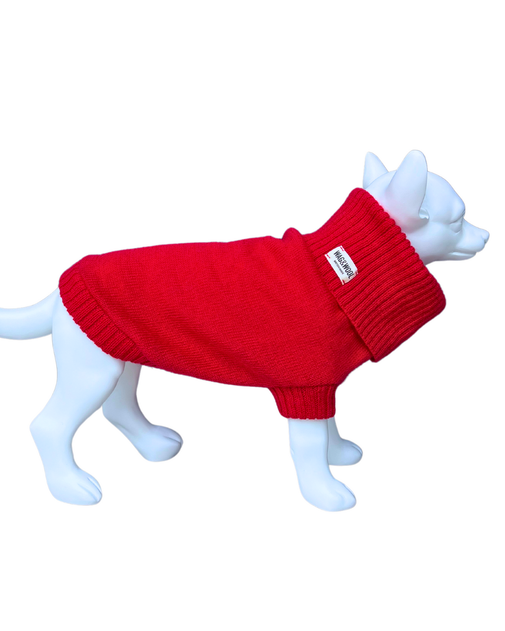 Extra Large British Wool Dog Jumper - product view 9