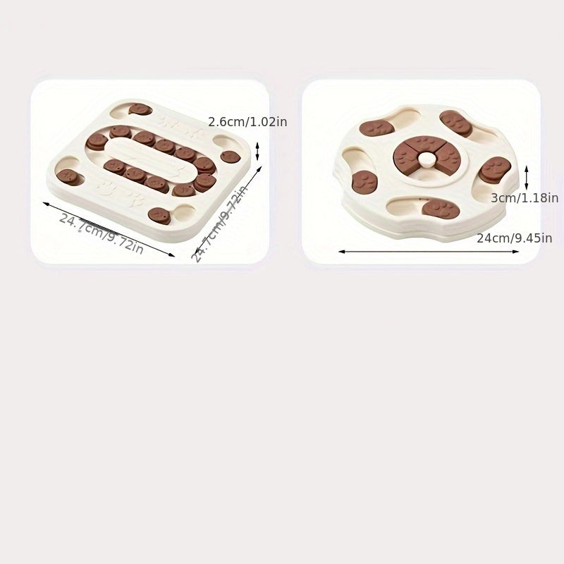 Interactive Slow Feeder Puzzle for Dogs & Cats