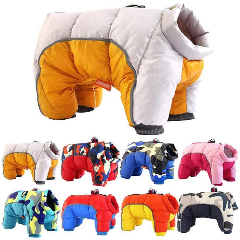 Warm Padded Dog Winter Coat
