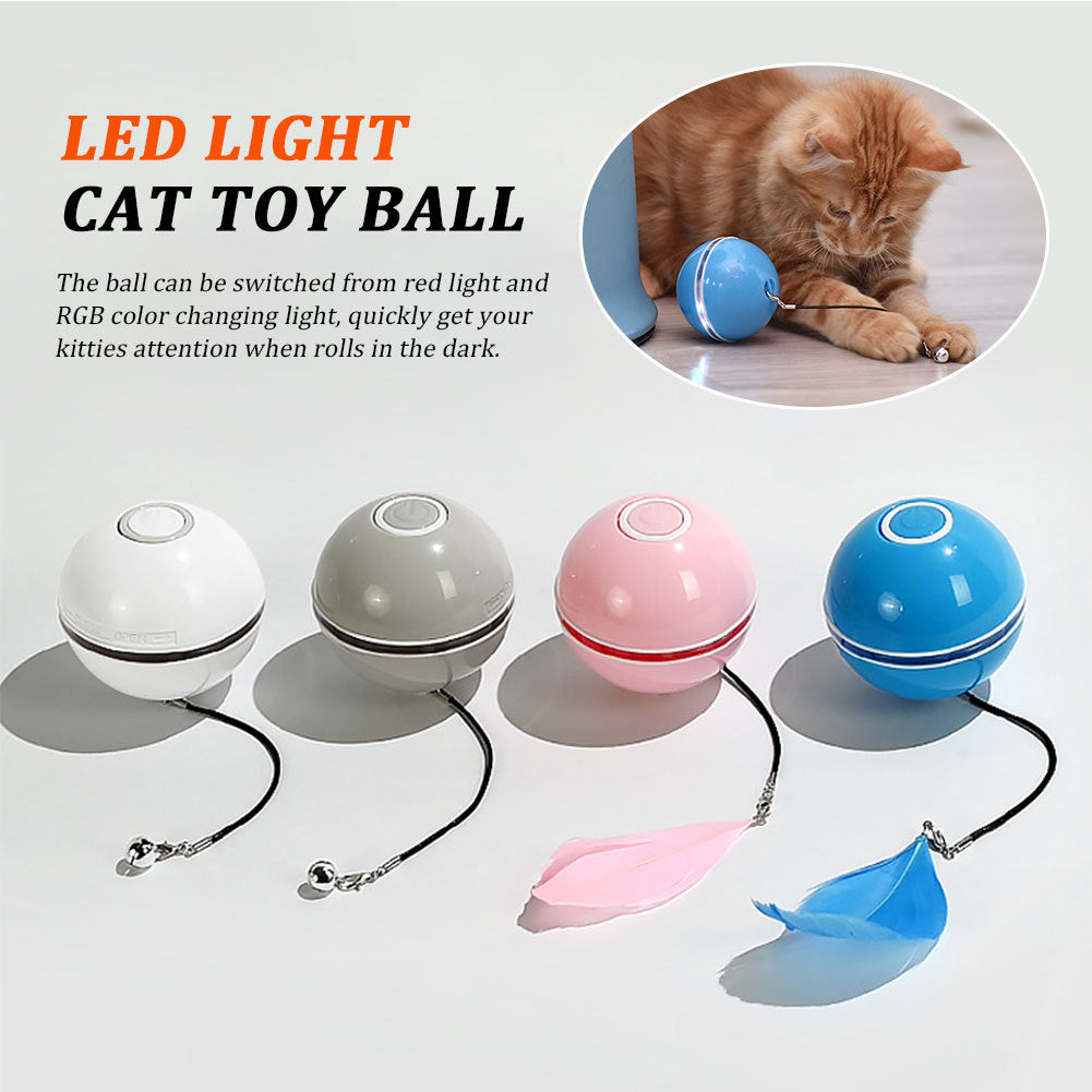 USB Rechargeable Interactive Cat Ball – product image 5