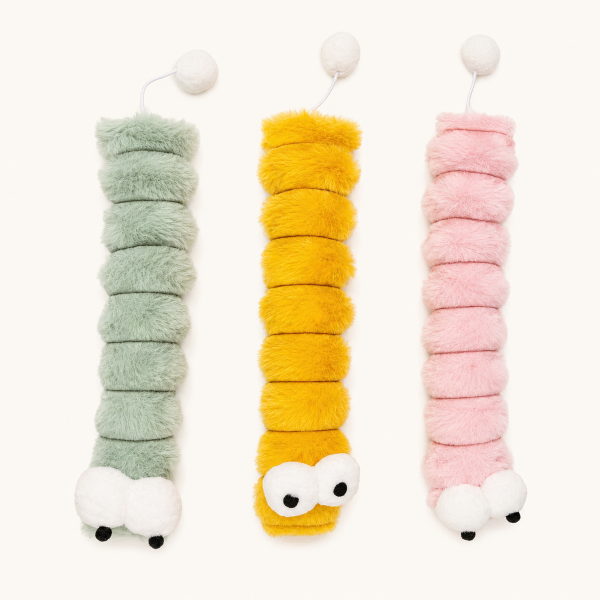 Giant Caterpillar Catnip Kicker Toy - 37cm - product view 4
