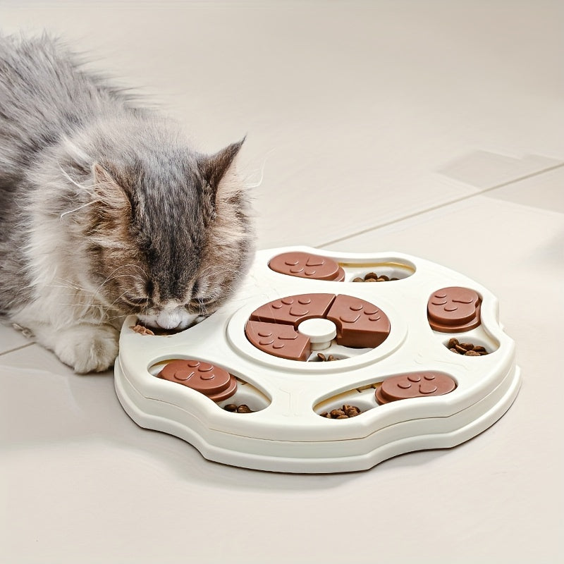 Interactive Slow Feeder Puzzle for Dogs & Cats