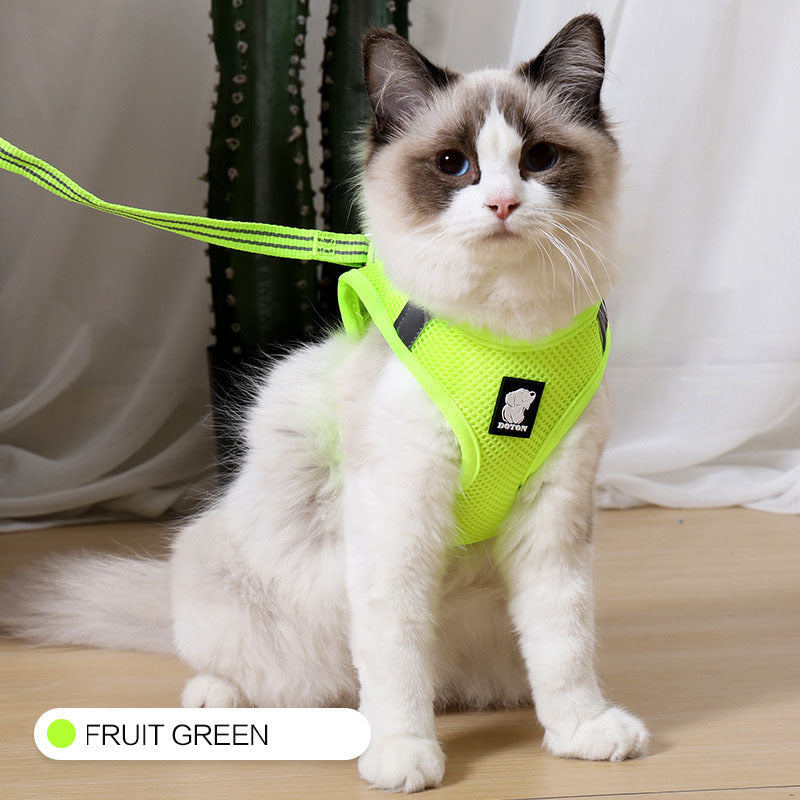 Breathable Mesh Cat Harness & Leash Set – product image 8