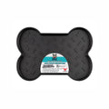Spill-Proof Dog Feeding Mat – Black
