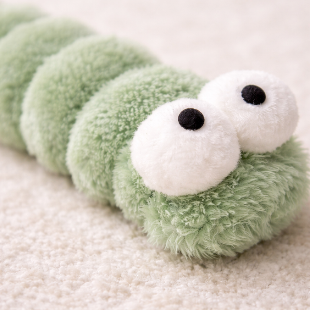 Giant Caterpillar Catnip Kicker Toy - 37cm - product view 6