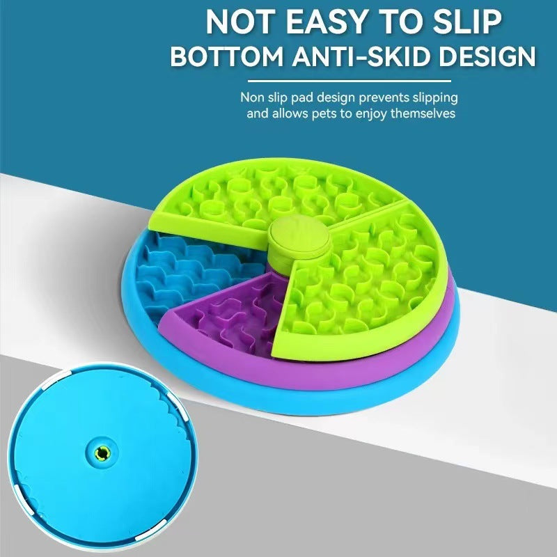3-Layer Rotating Pet Puzzle Feeder