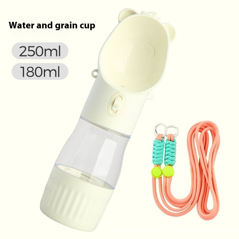2-in-1 Portable Pet Water Bottle & Food Container - product view 14