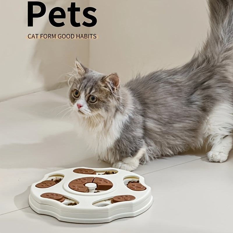 Interactive Slow Feeder Puzzle for Dogs & Cats