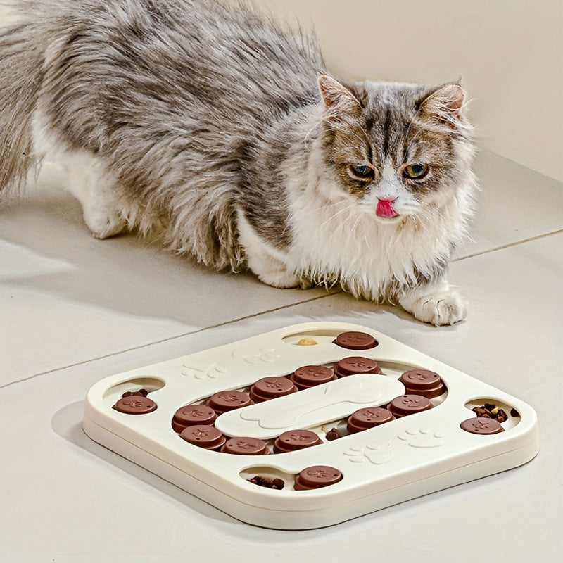 Interactive Slow Feeder Puzzle for Dogs & Cats