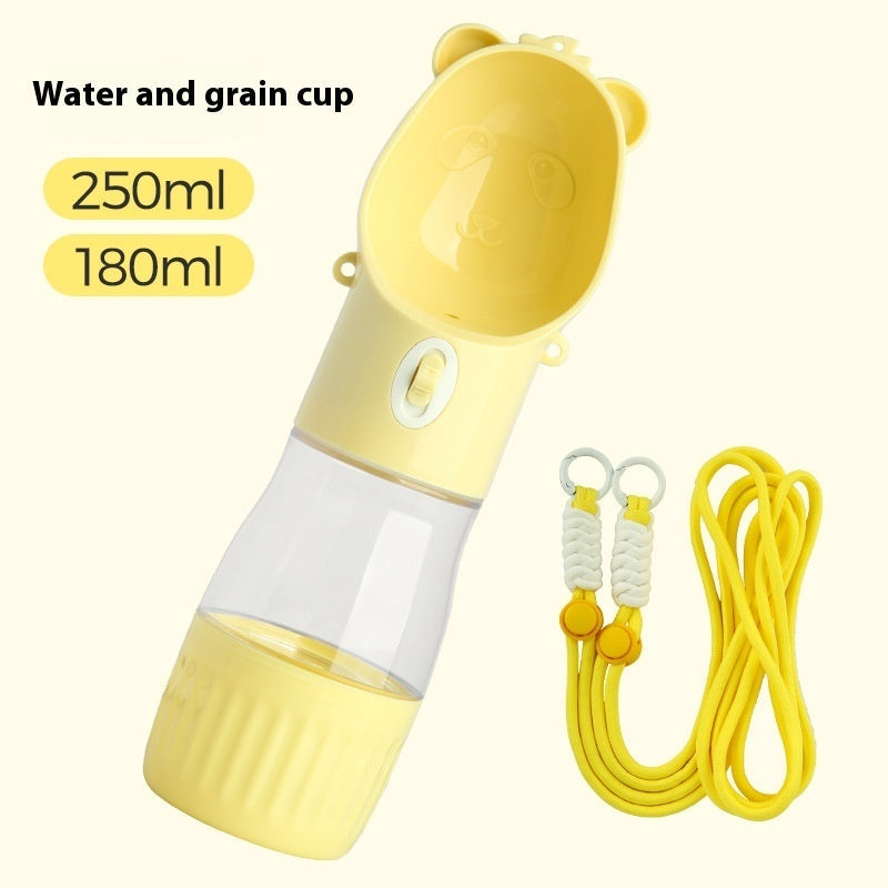 2-in-1 Portable Pet Water Bottle & Food Container - product view 15