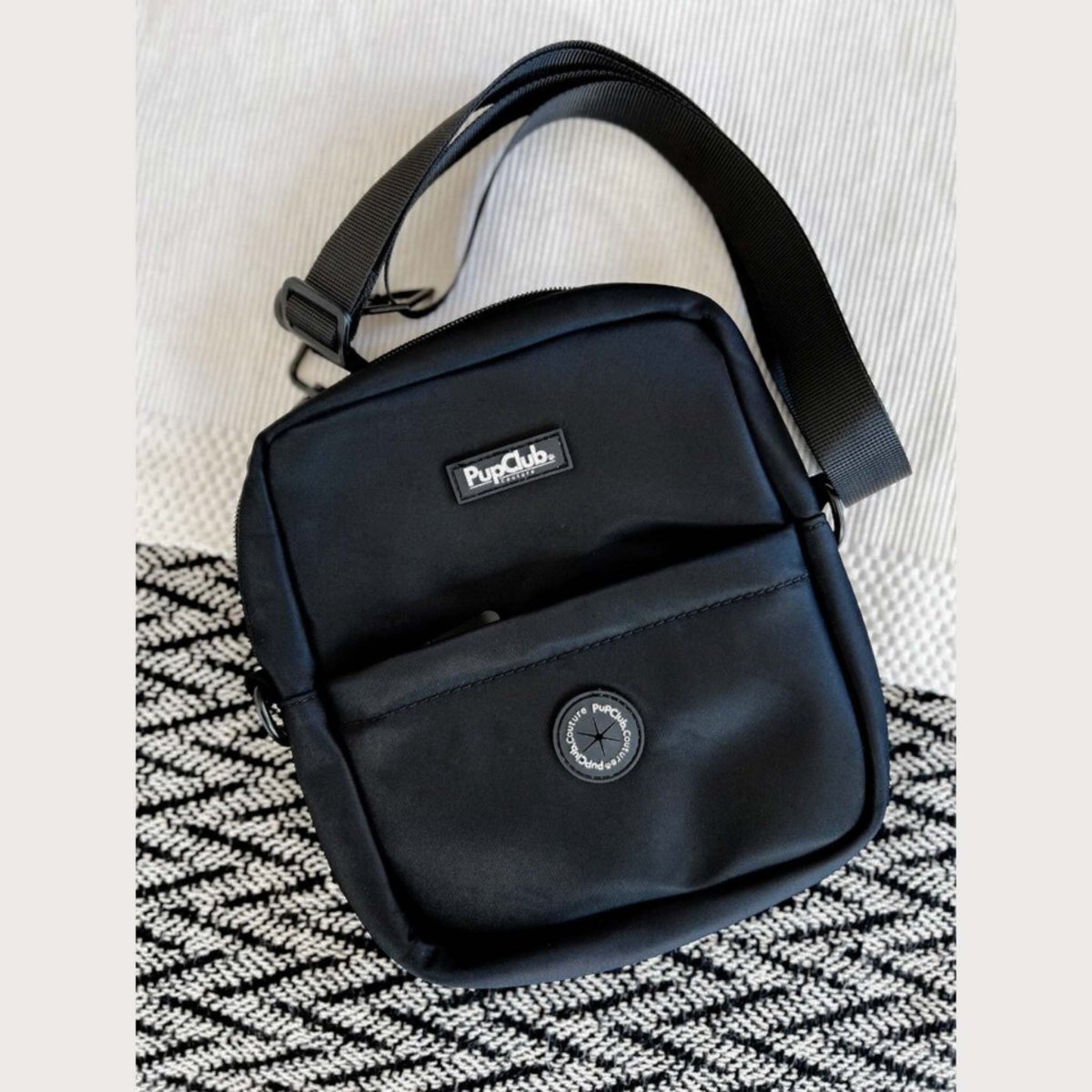 Mini Dog Walking Bag - Black - product view 6