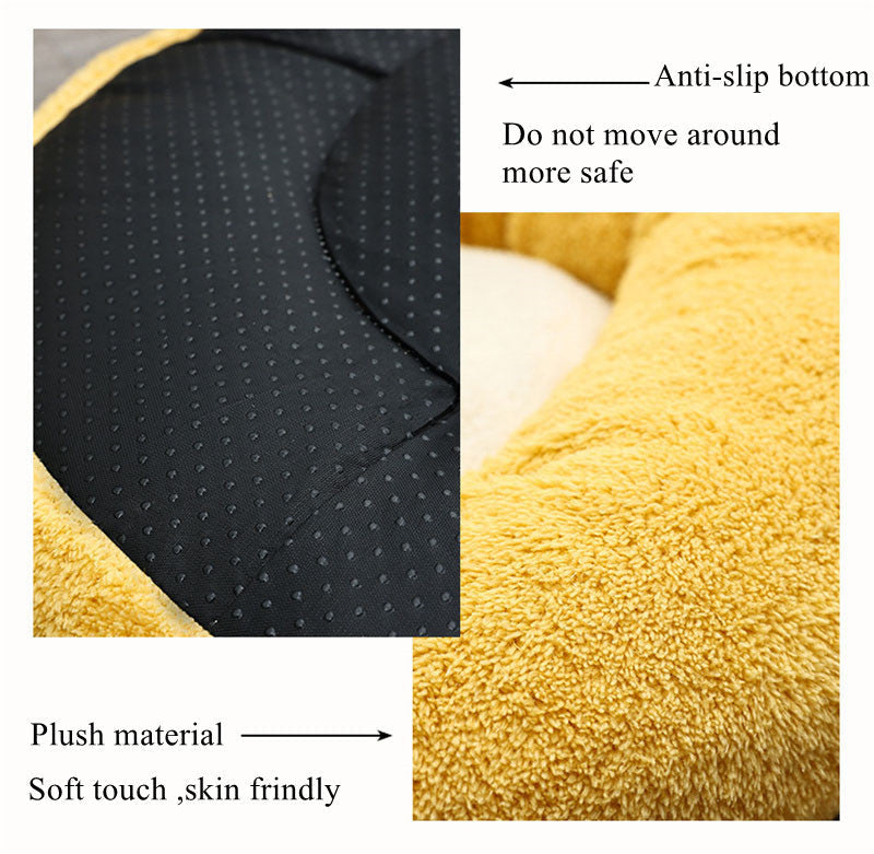 Corgi-Shaped Plush Pet Bed – product image 5
