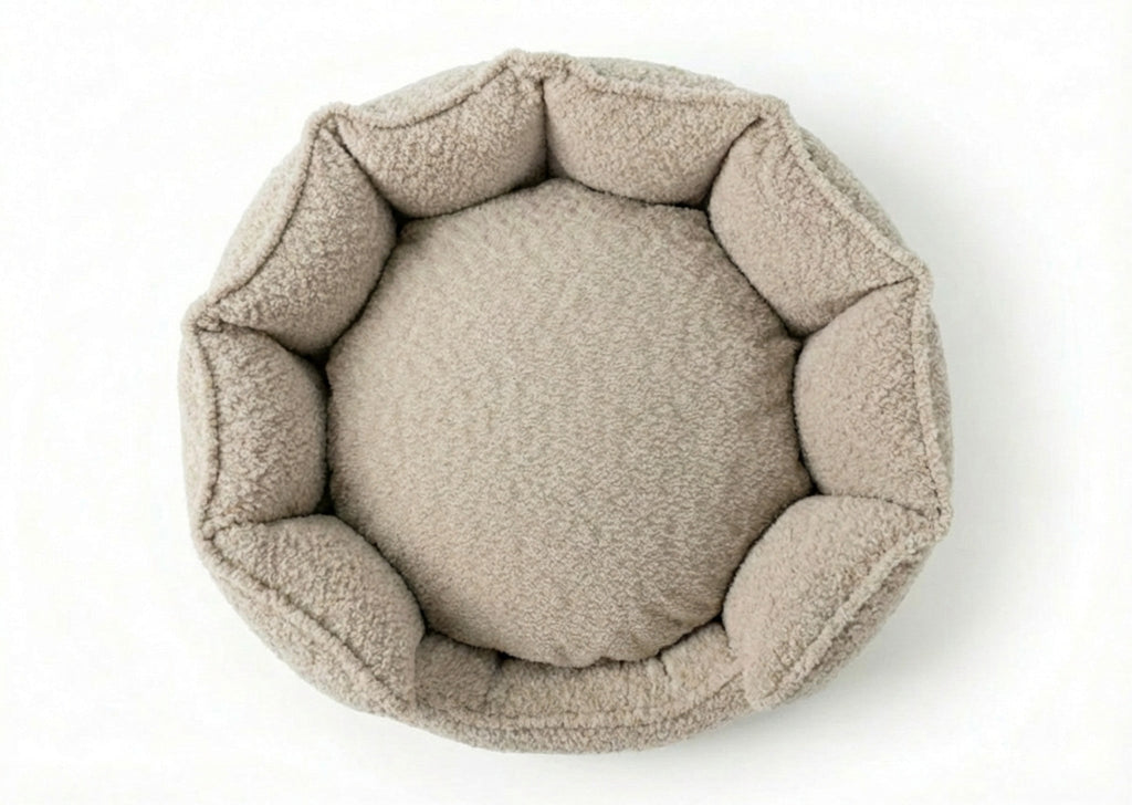 The Cotswold Bouclé High-Wall Dog Bed – product image 7