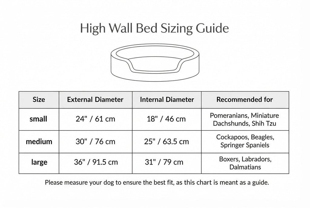 The Cotswold Bouclé High-Wall Dog Bed – product image 3