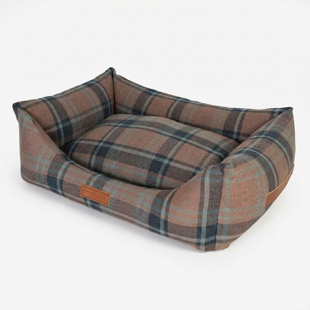 The Marlow Tartan Orthopaedic Bolster Dog Bed – product image 8